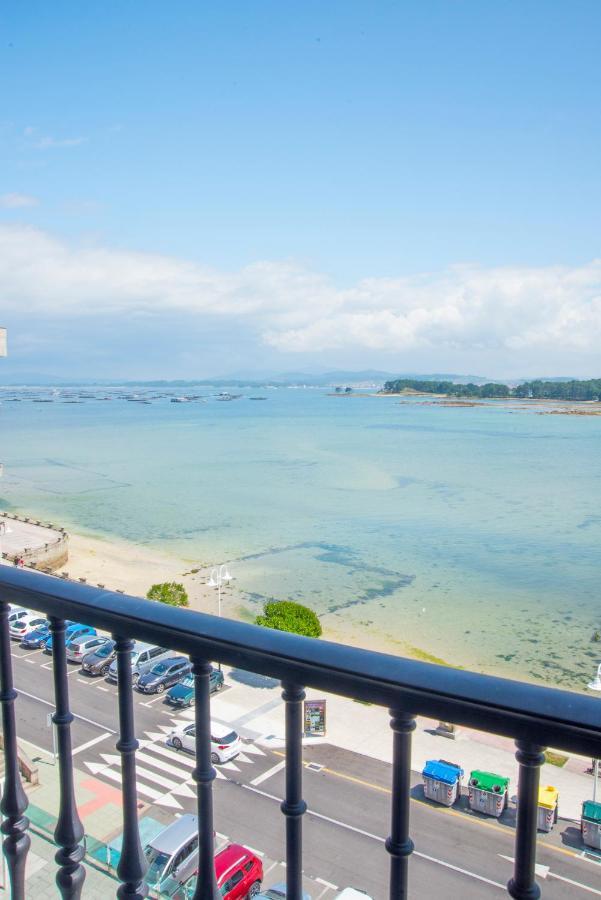 Appartement O Grove Centro Con Vistas A La Toja Parking Extérieur photo