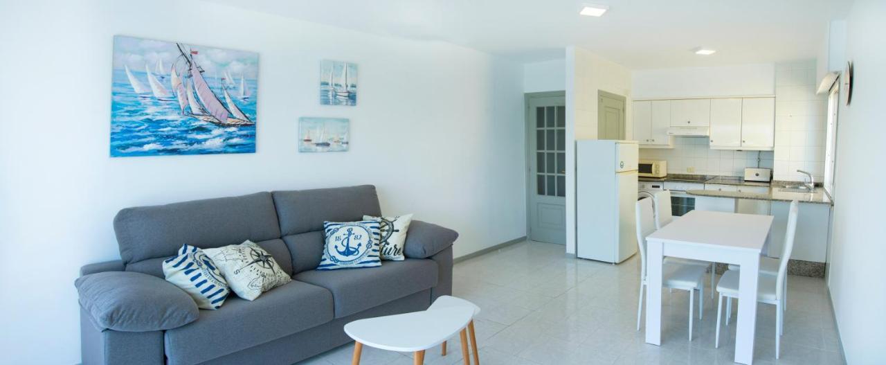 Appartement O Grove Centro Con Vistas A La Toja Parking Extérieur photo